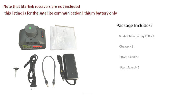 详情页灰2 Starlink Mini Portable Power Bank SPX-288 Black