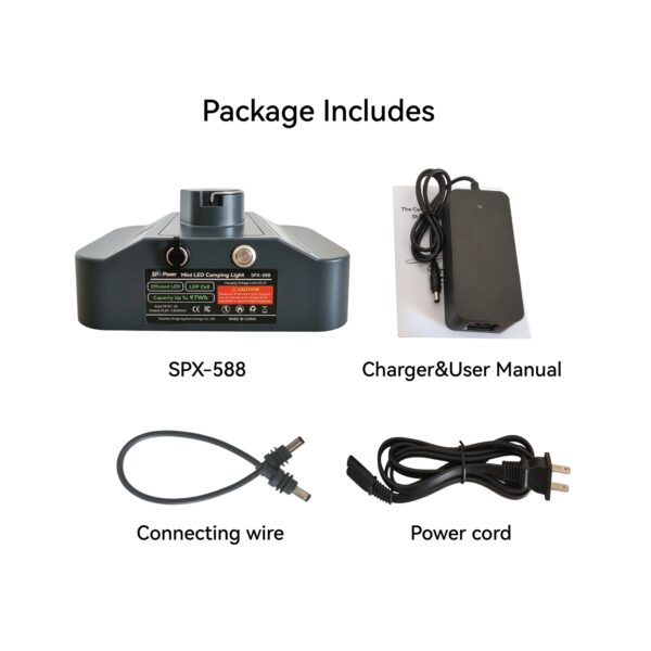 Mini LED Camping Light SPX-588 Gray